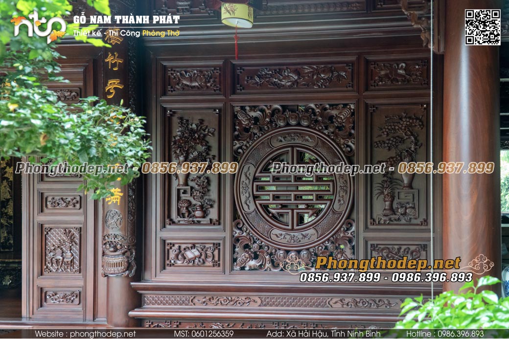 Cửa sổ chữ thọ kính mờ